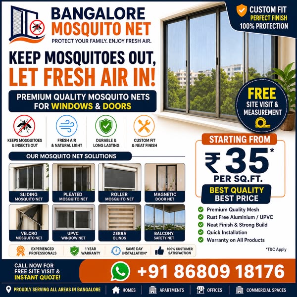 MGNETIC MOSQUITO NET