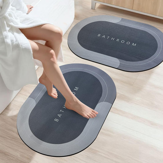 Water Absorbent Bathroom Mat