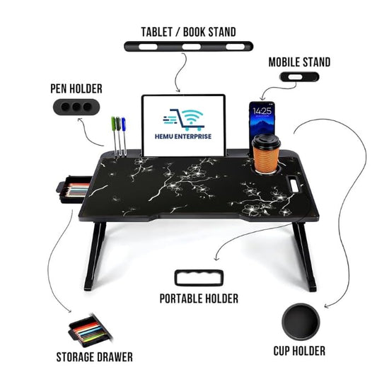Etekcity Study Table Bed Table Premium Laptop Table/Foldable