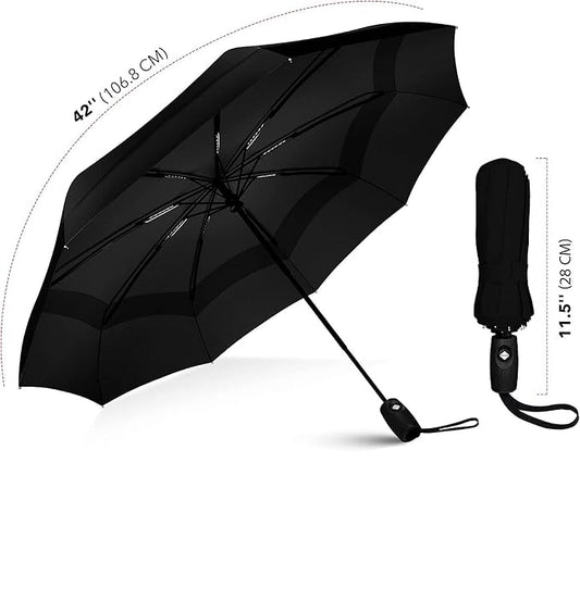Kerok Portable Auto Open/Close Umbrella for Men & Women