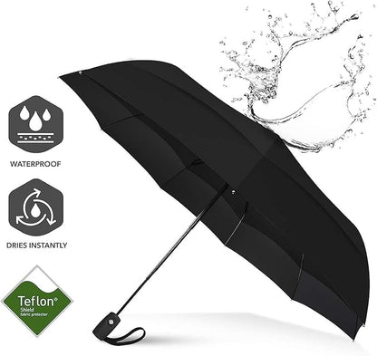 Kerok Portable Auto Open/Close Umbrella for Men & Women