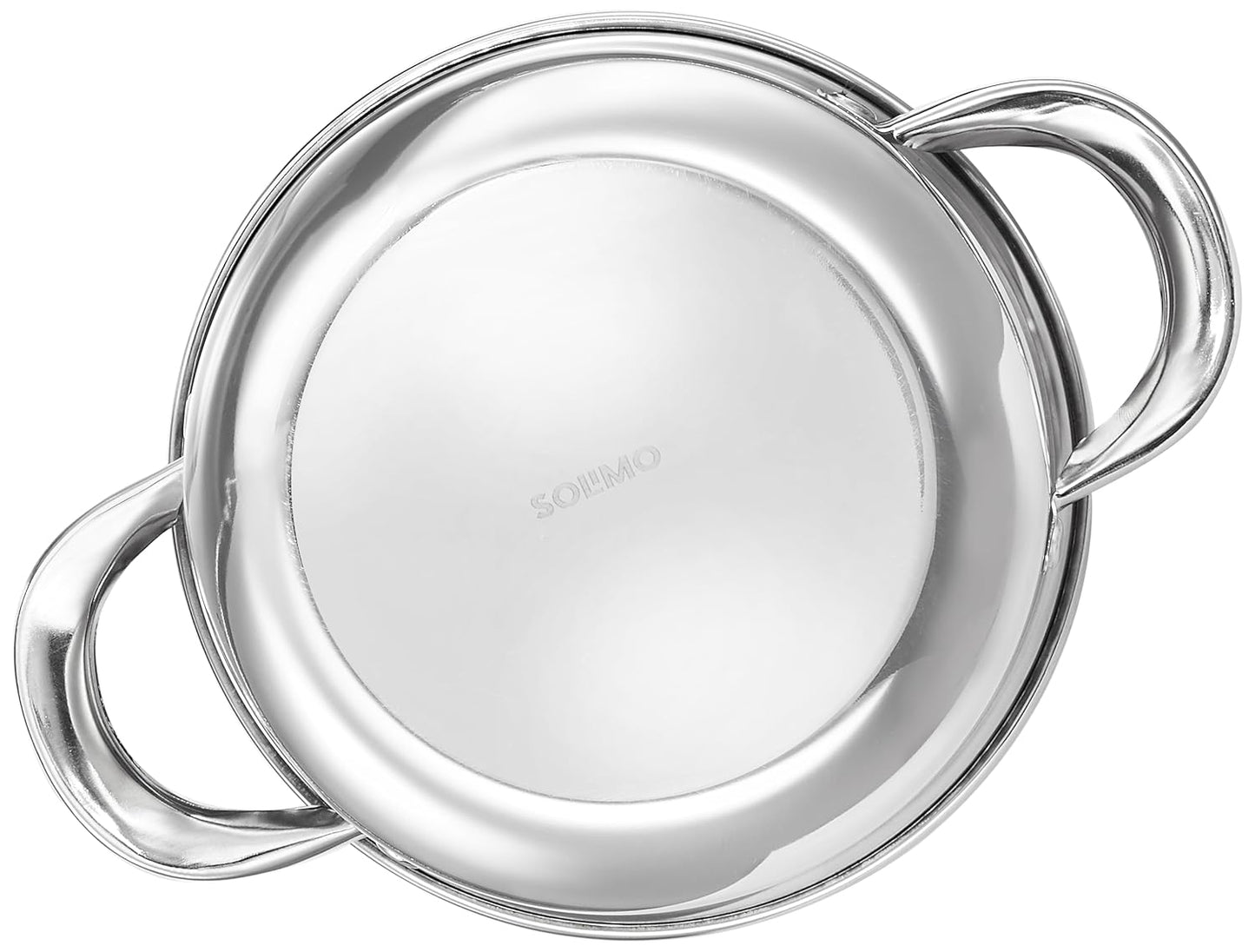 Solimo Set of 2  Steel Cook and Serve Set