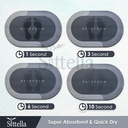 Water Absorbent Bathroom Mat