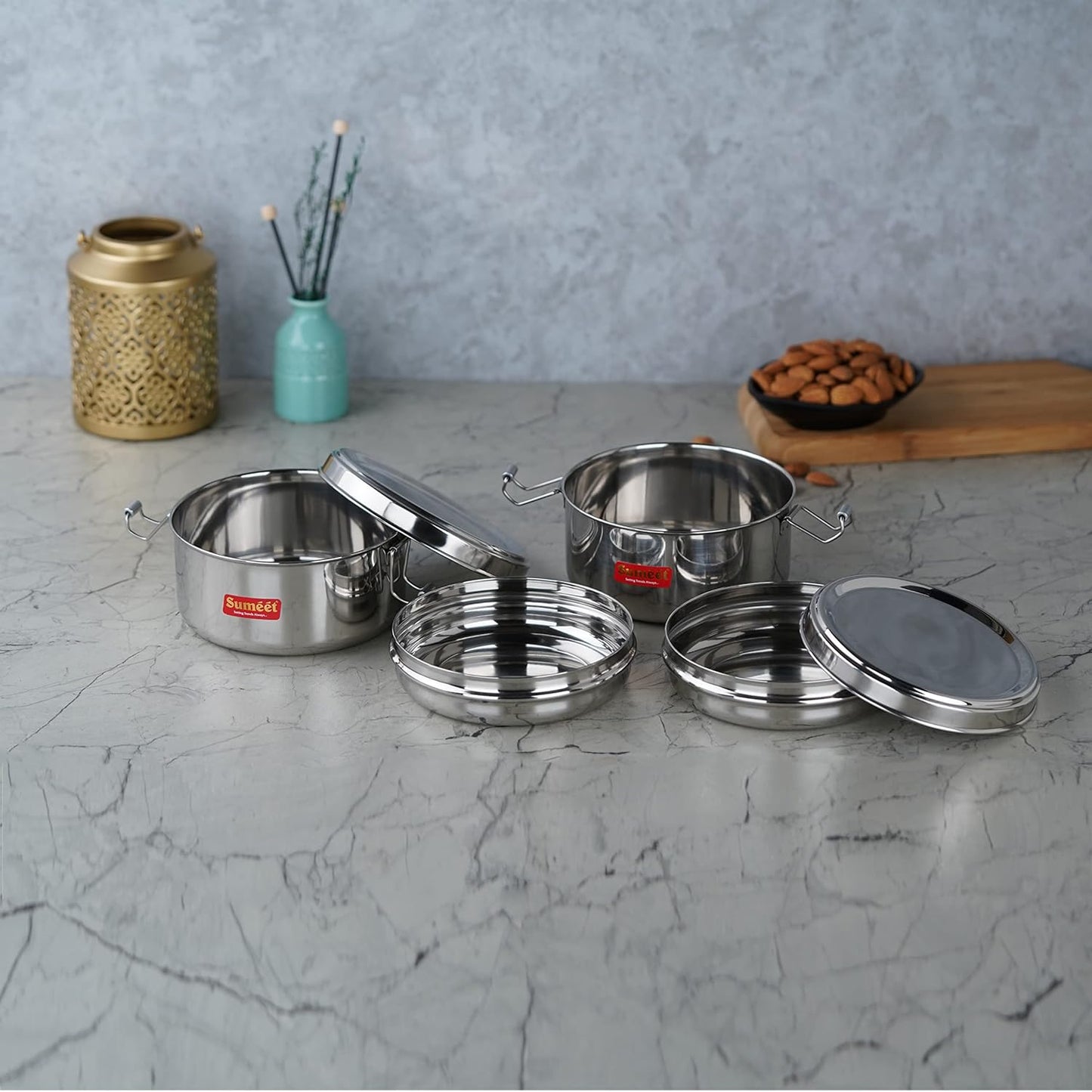 Sumeet Stainless Steel Lunch Box/Tiffin