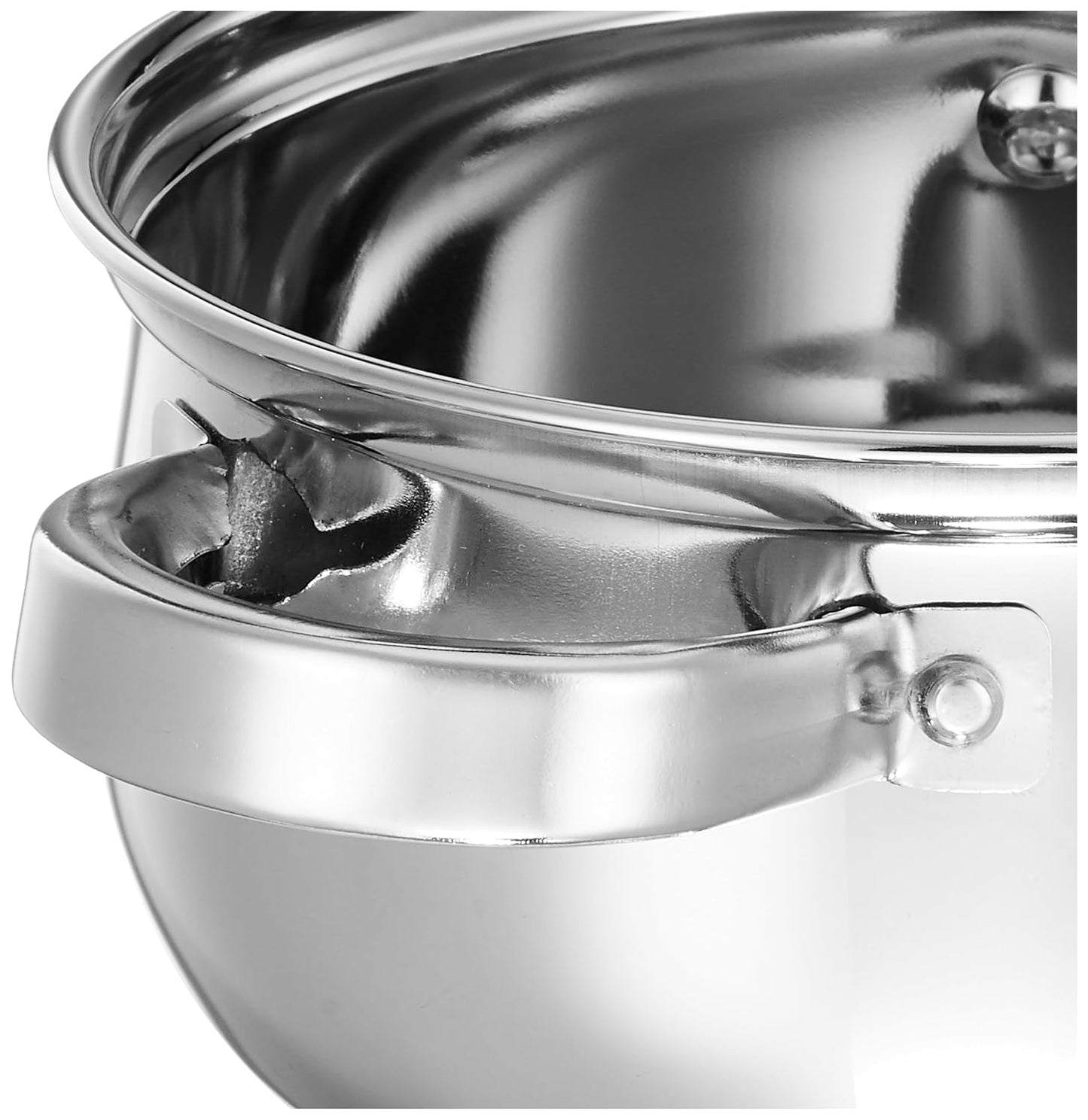 Solimo Set of 2  Steel Cook and Serve Set